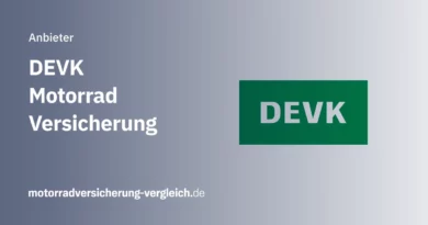 DEVK Motorrad Versicherung