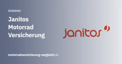 janitos Motorrad Versicherung