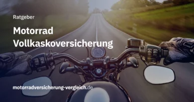 Motorrad Vollkaskoversicherung