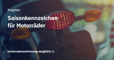 Saisonkennzeichen Motorrad